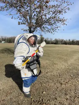 Мартина Димоска аналогна астронаутка